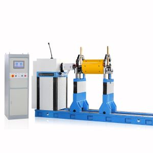JP orizzontale macchina equilibratrice per girante centrifuga multistadio